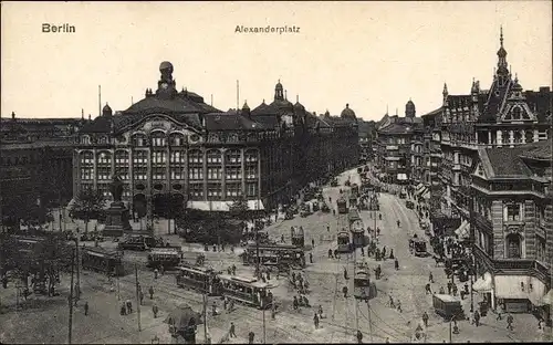 Ak Berlin Mitte, Alexanderplatz