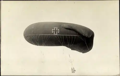 Foto Ak Deutscher Militärballon, WK I