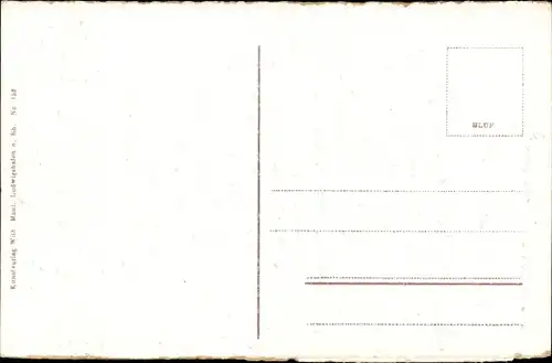 Ak Germersheim am Rhein, Sanastraße, Post
