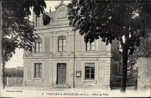 Ak Cheviré le Rouge Maine et Loire, Hôtel de Ville
