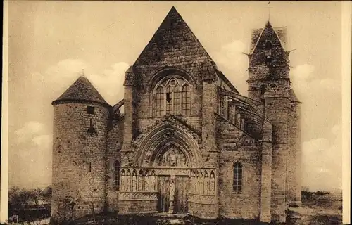 Ak Rampillon Seine-et-Marne, Eglise