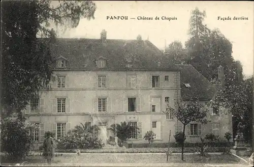 Ak Pamfou Seine et Marne, Chateau de Chapuis