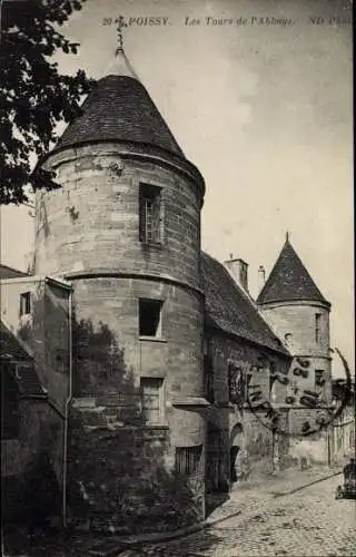 Ak Poissy Yvelines, Les Tours de l'Abbaye