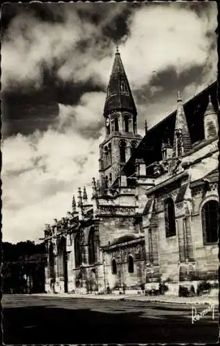 Ak Poissy Yvelines, Église Notre Dame