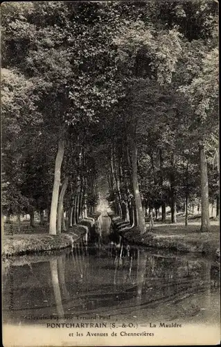 Ak Pontchartrain Yvelines, Avenue du Château