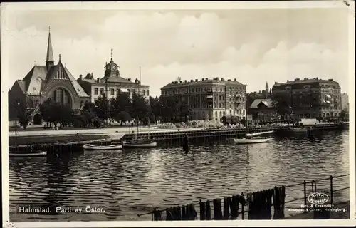 Ak Halmstad Schweden, Parti av Öster