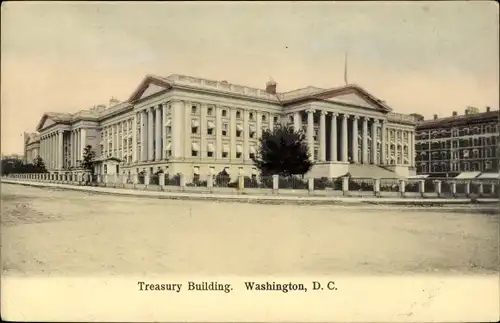 Ak Washington DC USA, Treasury Building
