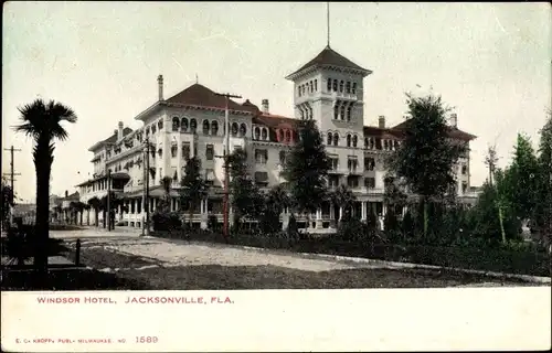 Ak Jacksonville Florida, Windsor Hotel