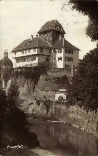 Ak Frauenfeld Kanton Thurgau, Gebäude