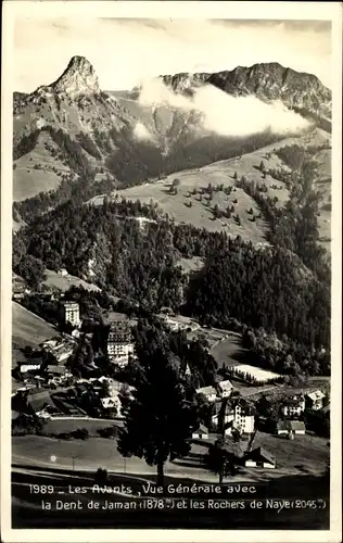 Ak Les Avants Montreux Kanton Waadt, Gesamtansicht