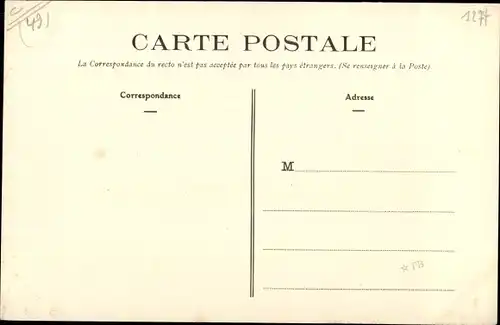 Ak La Cornuaille Val d’Erdre Auxence Maine et Loire, Château de Bruc