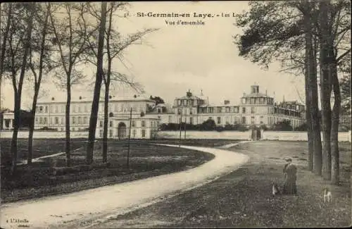 Ak Saint Germain en Laye Yvelines, Les Loges