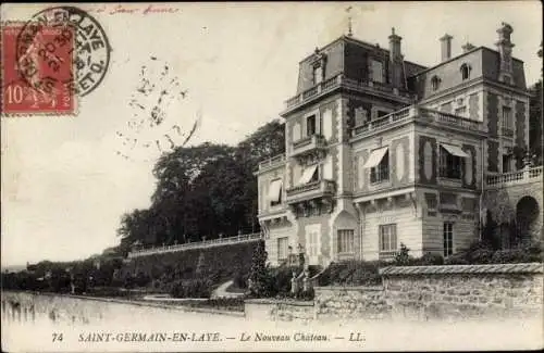 Ak Saint Germain en Laye Yvelines, Le Nouveau Chateau