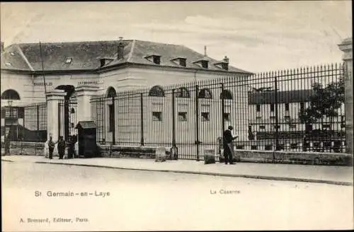 Ak Saint Germain en Laye Yvelines, Caserne