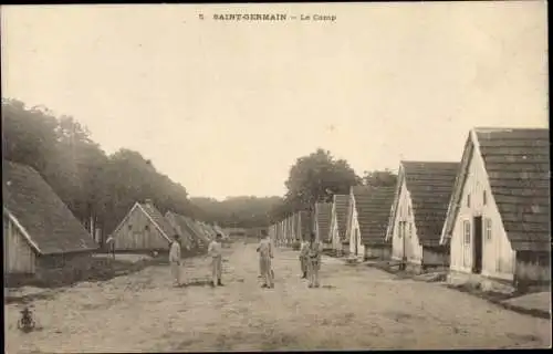 Ak Saint Germain en Laye Yvelines, Le Camp