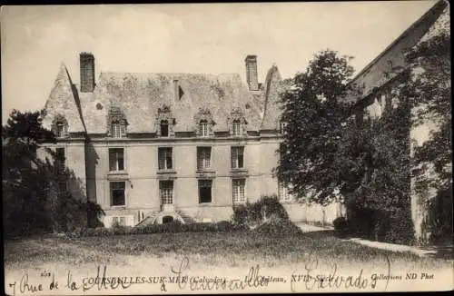 Ak Courseulles sur Mer Calvados, Château