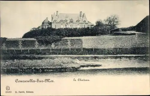 Ak Courseulles sur Mer Calvados, Château