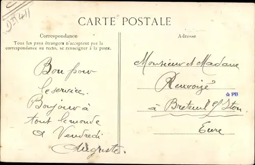 Ak Montoire Loir et Cher, Le Loir