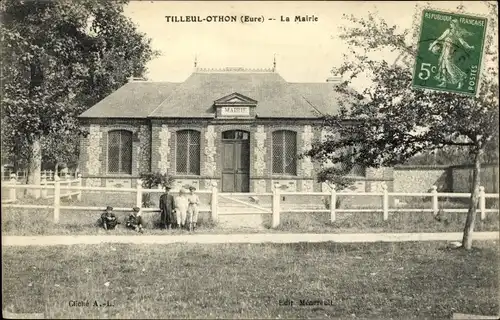 Ak Tilleul Othon Eure, La Mairie