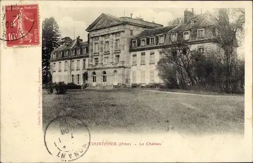 Ak Courtomer Orne, Château