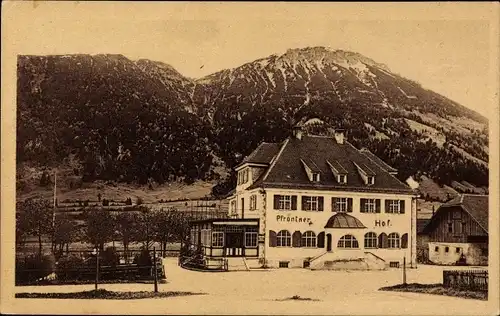 Ak Steinach Pfronten Ostallgäu Bayern, Gasthaus Pfrontner Hof