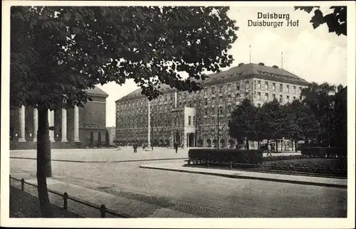 Ak Duisburg im Ruhrgebiet, Duisburger Hof