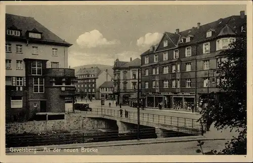 Ak Gevelsberg im Ruhrgebiet, An der neuen Brücke