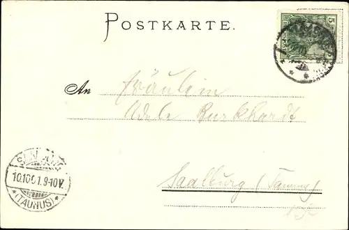Präge Wappen Passepartout Ak Bad Laasphe in Westfalen, Schloss Wittgenstein
