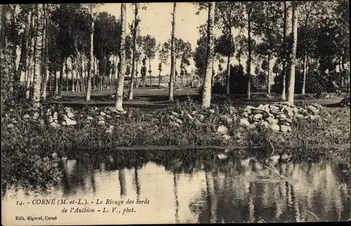Ak Corne Maine et Loire, Le Rivage des bords