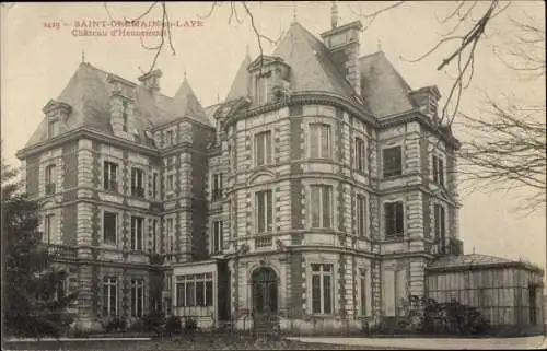 Ak Saint Germain en Laye Yvelines, Chateau d'Hennemont