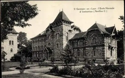 Ak Saint Germain en Laye Yvelines, L'Ecole Normale d'Institutrices