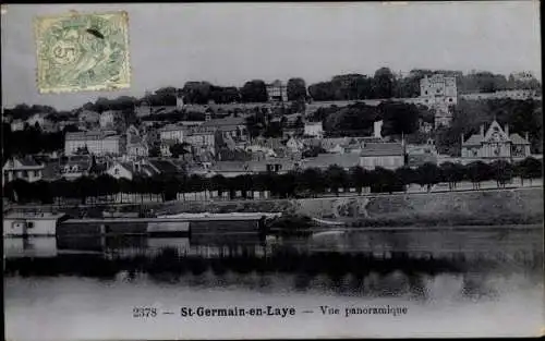 Ak Saint Germain en Laye Yvelines, Vue panoramique