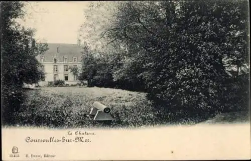 Ak Courseulles sur Mer Calvados, Château