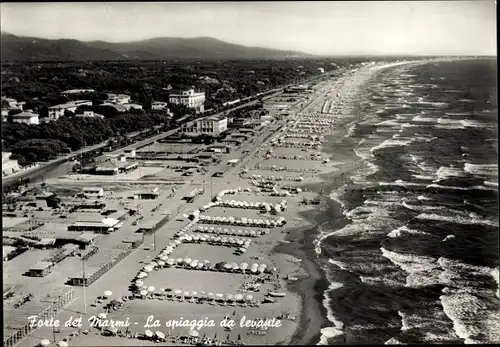 Ak Forte dei Marmi Toscana, La spiaggia da levante