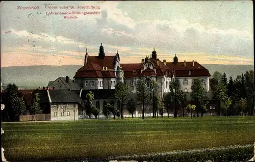 Ak Dingelstädt Eichsfeld Thüringen, Frommsche St. Josefstiftung, Lehrerinnenbildungsanstalt