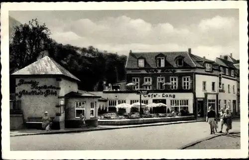 Ak Altenahr im Landkreis Ahrweiler, Hotel Café Lang