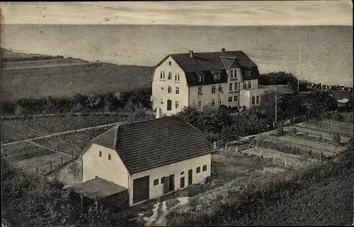 Ak Dahmeshöved Ostseebad Dahme in Holstein, Erholungsheim Seefrieden