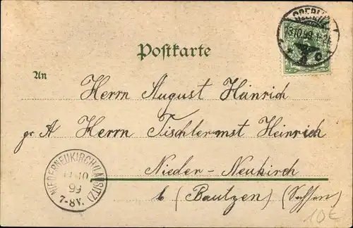 Litho Görlitz in der Lausitz, Restaurant an der Landskrone