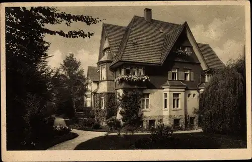 Ak Bad Harzburg am Harz, Töchterheim Villa Mansfeld