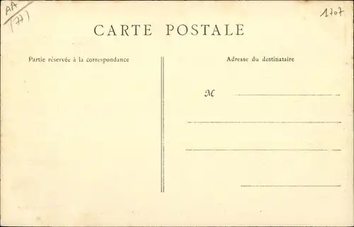 Ak Melun Seine et Marne, Vue générale, prise du Clocher de Saint Barthélemy