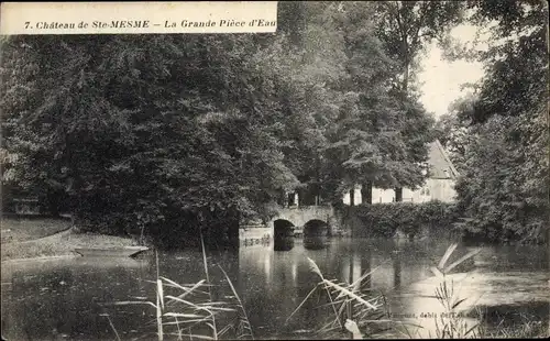 Ak Sainte Mesme Yvelines, Le Grande Piece d'Eau