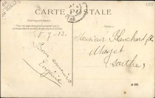 Ak Deauville sur Mer Calvados, Les Villas Dolfus Molus