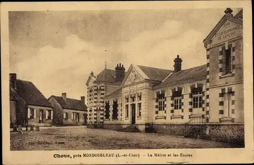 Ak Choue Loir-et-Cher, La Mairie et les Écoles