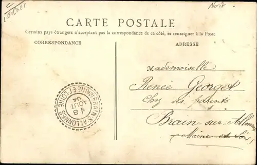 Ak Chouzy sur Cisse Loir et Cher, Moulin du Prieuré