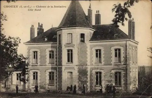 Ak Chouzy sur Cisse Loir et Cher, Château de la Justinère