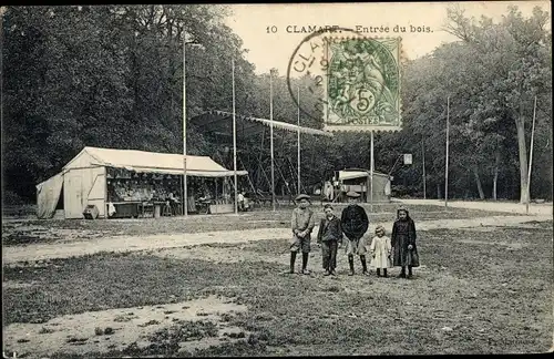 Ak Clamart Hauts de Seine, Entree du bois