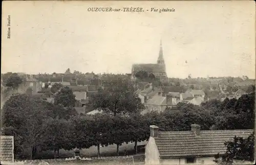 Ak Ouzouer sur Trézée Loiret, Vue Générale