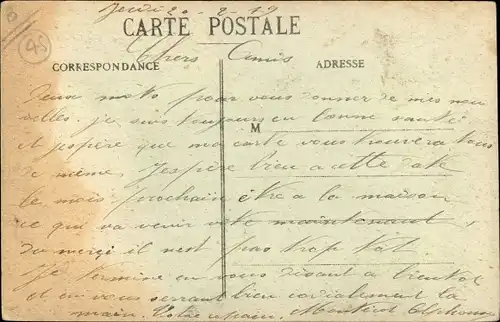 Ak Ouzouer sur Trézée Loiret, Vue Générale