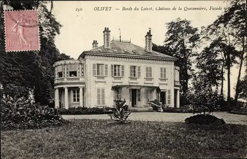 Ak Olivet Loiret, Château de la Quetonnière