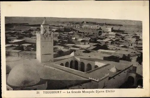Ak Touggourt Algerien, La Grande Mosquee Djama Elkibir